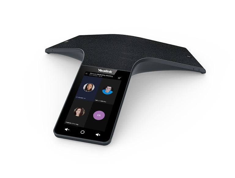 Yealink CP965 Flagship HD IP Teams Conference Phone, Android, 5'' Touch Screen, HD Audio, Noise Proof Technology, 6-Meter Microphone Pickup Range Yealink CP965 Flagship HD IP Teams Conference Phone, Android, 5'' Touch Screen, HD Audio, Noise Proof Technology, 6-Meter Microphone Pickup Range